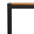 Patio Table with U-shaped Legs 70.9"x35.4"x29.5" Solid Wood Acacia