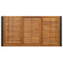 Patio Table with U-shaped Legs 70.9"x35.4"x29.5" Solid Wood Acacia