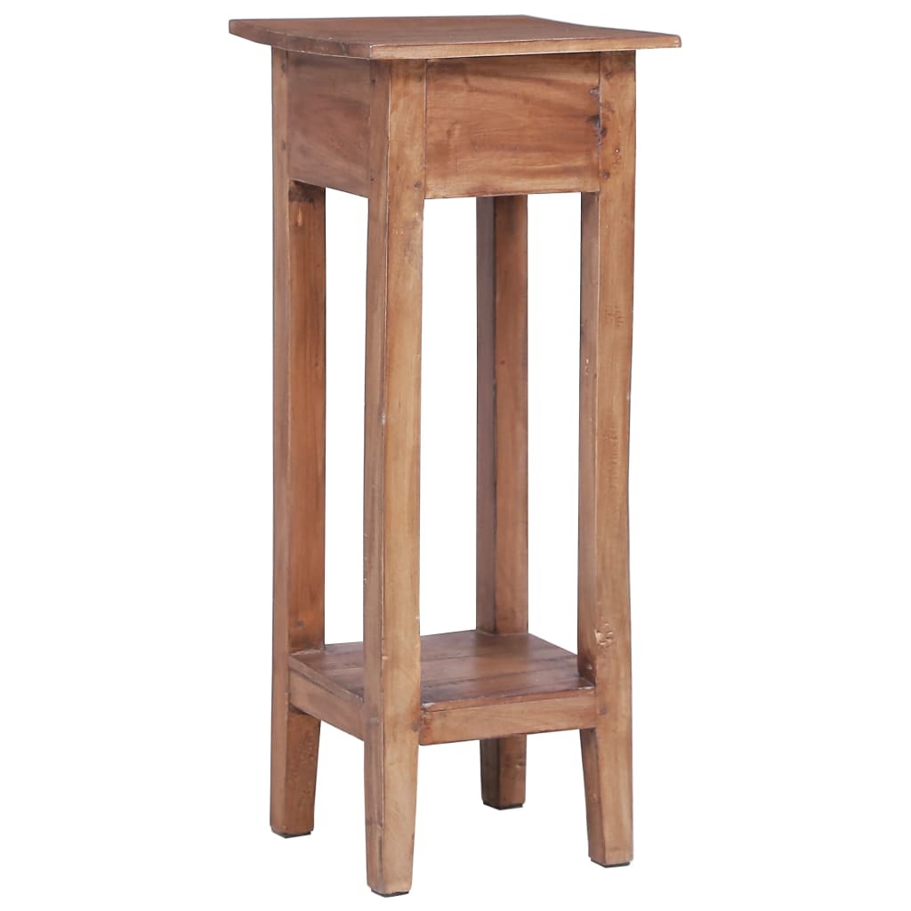 Plant Stand 11.8"x11.8"x29.5" Solid Reclaimed Wood
