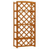 Plant Stand with Trellis Orange 23.6"x11.8"x55.1" Solid Firwood - WoodPoly.com