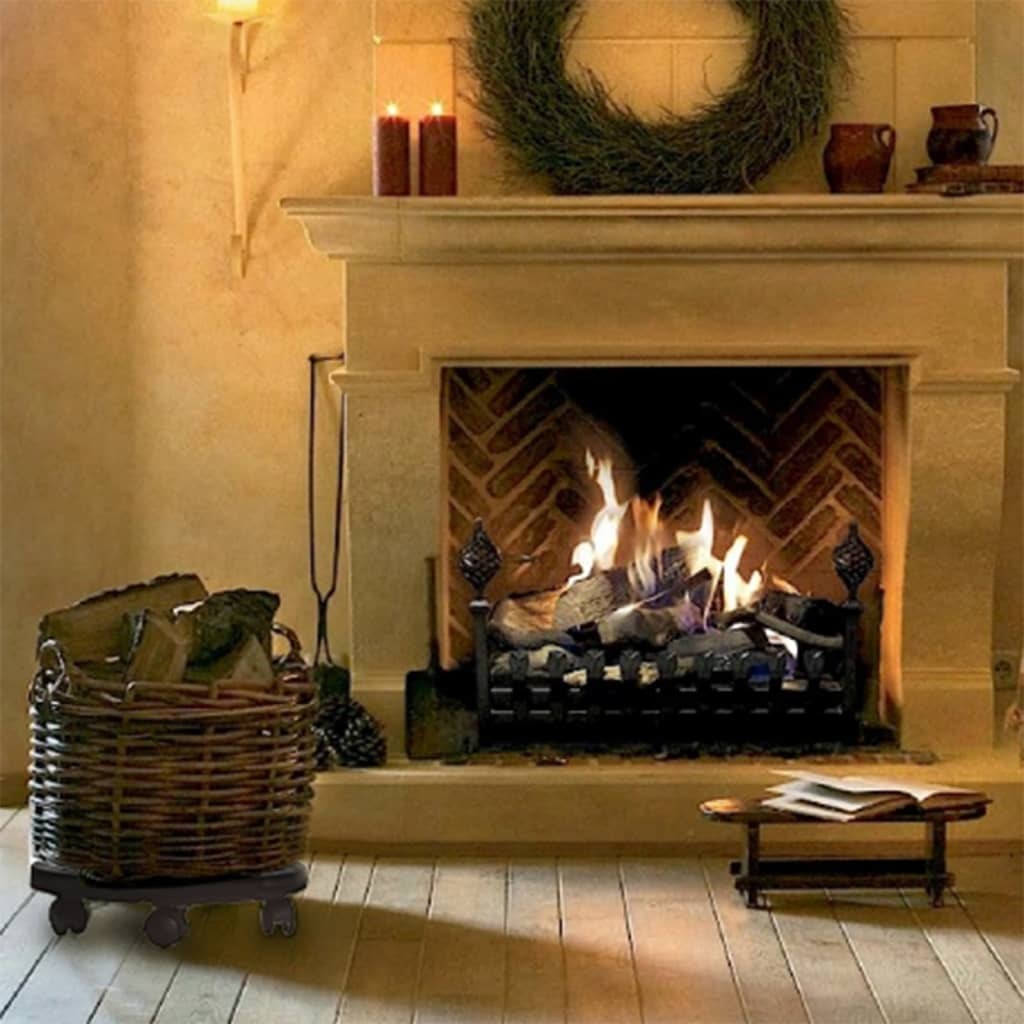 Plant Trolley with Wheels Diameter 11.8