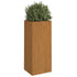 Planter 12.6"x10.8"x29.5" Corten Steel