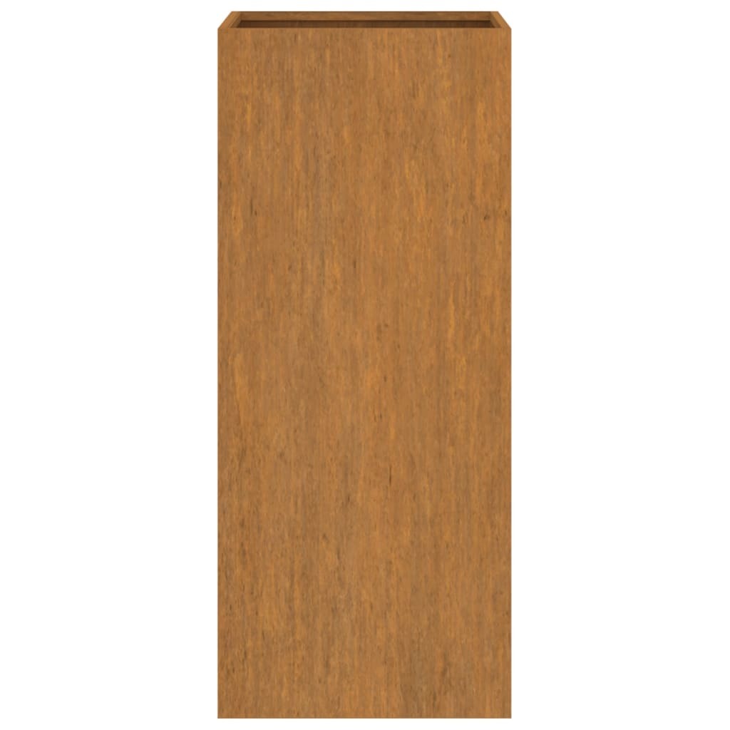 Planter 12.6"x10.8"x29.5" Corten Steel