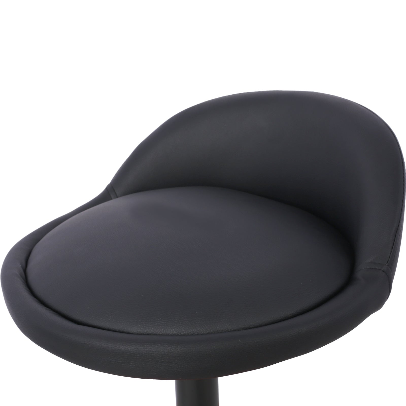 Pneumatic 360 Degree Swivel Stool, Mechanics Rolling Creeper Seat, Heavy Duty Mechanics Stool, red