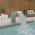 Pool Fountain 8.7"x23.6"x27.6" Stainless Steel 304 - WoodPoly.com