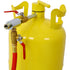 Portable 5-Gallons Air Sand Blaster Handle Sandblasting 5-Gal Air Media Abrasive Blasting Tank w/Blast Gun, yellow