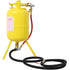 Portable 5-Gallons Air Sand Blaster Handle Sandblasting 5-Gal Air Media Abrasive Blasting Tank w/Blast Gun, yellow