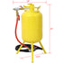 Portable 5-Gallons Air Sand Blaster Handle Sandblasting 5-Gal Air Media Abrasive Blasting Tank w/Blast Gun, yellow