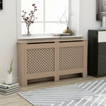 Radiator Cover 59.8"x7.5"x31.9" MDF - WoodPoly.com