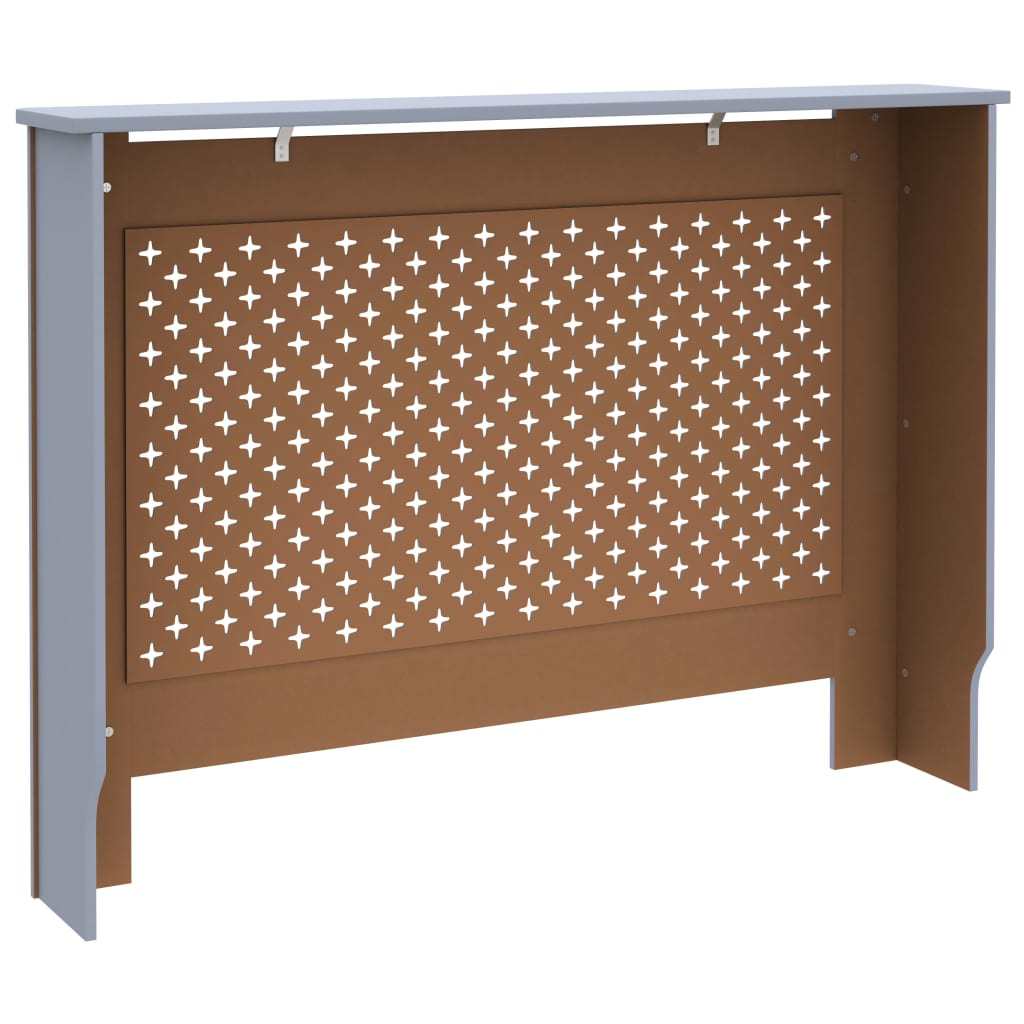 Radiator Cover Anthracite 44.1"x7.5"x31.9" MDF - WoodPoly.com