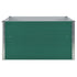Raised Garden Bed 39.4"x39.4"x17.7" Galvanized Steel Green - WoodPoly.com