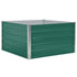 Raised Garden Bed 39.4"x39.4"x17.7" Galvanized Steel Green - WoodPoly.com