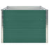 Raised Garden Bed 63"x31.5"x17.7" Galvanized Steel Green - WoodPoly.com