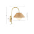 Rattan Weave Wall Sconce