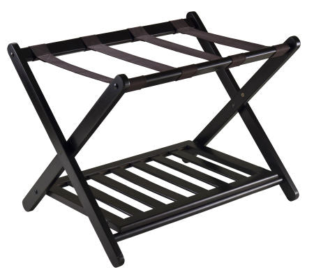 Reese Luggage Rack with shelf