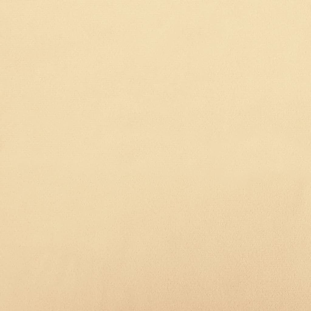 Relaxing Chair Cream White Velvet