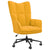 Relaxing Chair Mustard Yellow Velvet