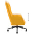 Relaxing Chair Mustard Yellow Velvet