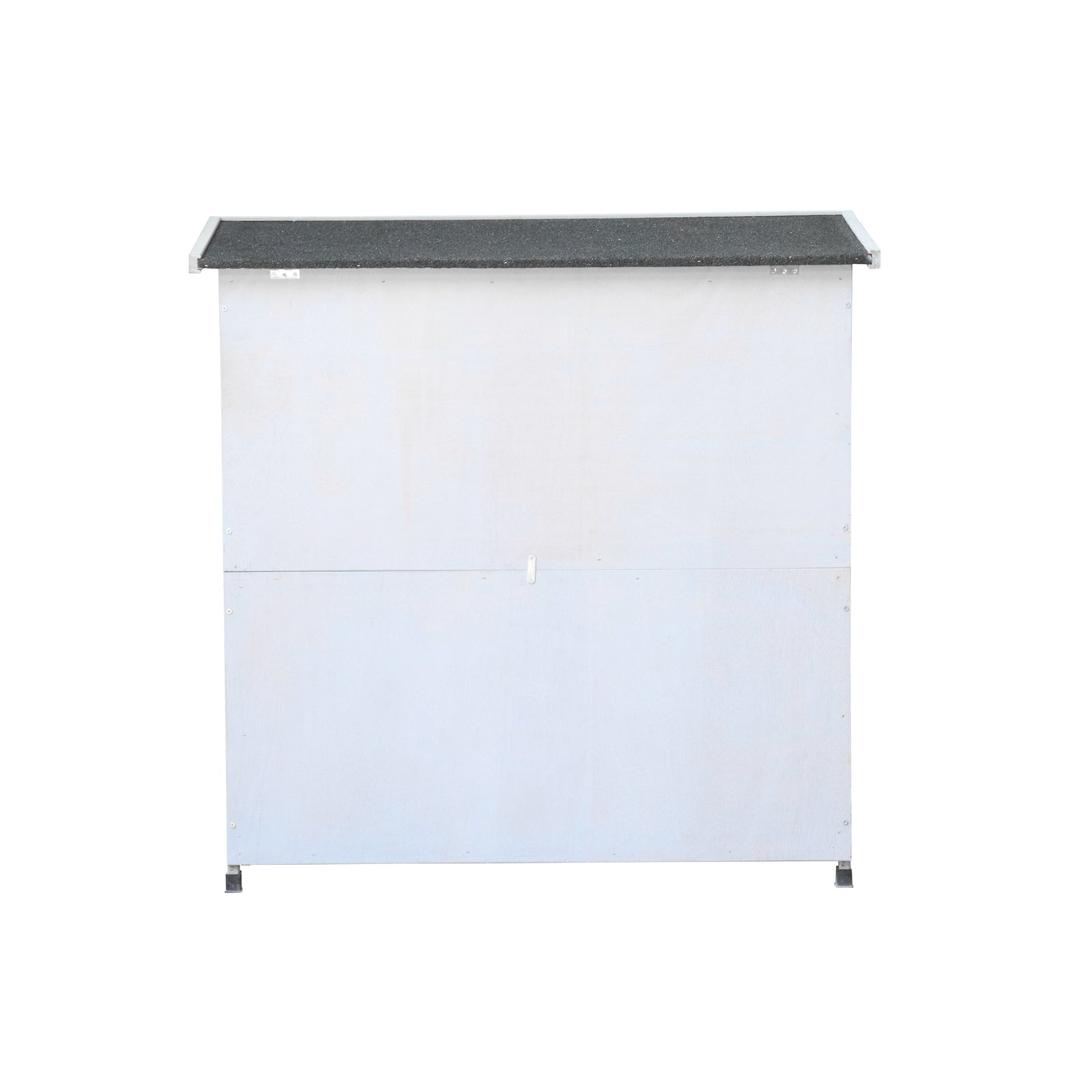 Removable Tray Ramp wooden outdoor rabbit hutch with running cage