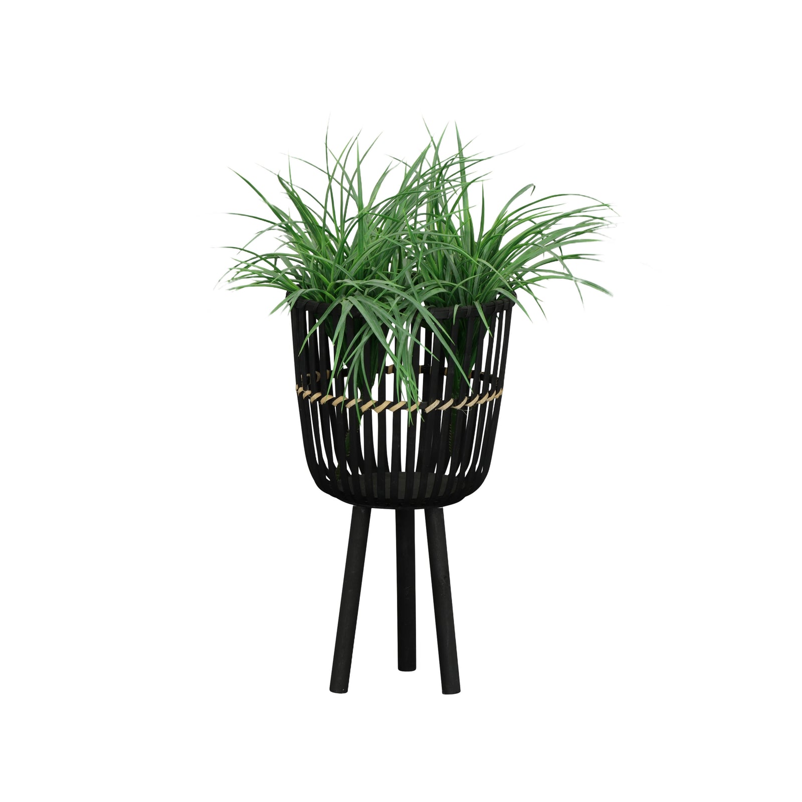 S/3 BAMBOO FOOTED PLANTERS 11/13/15