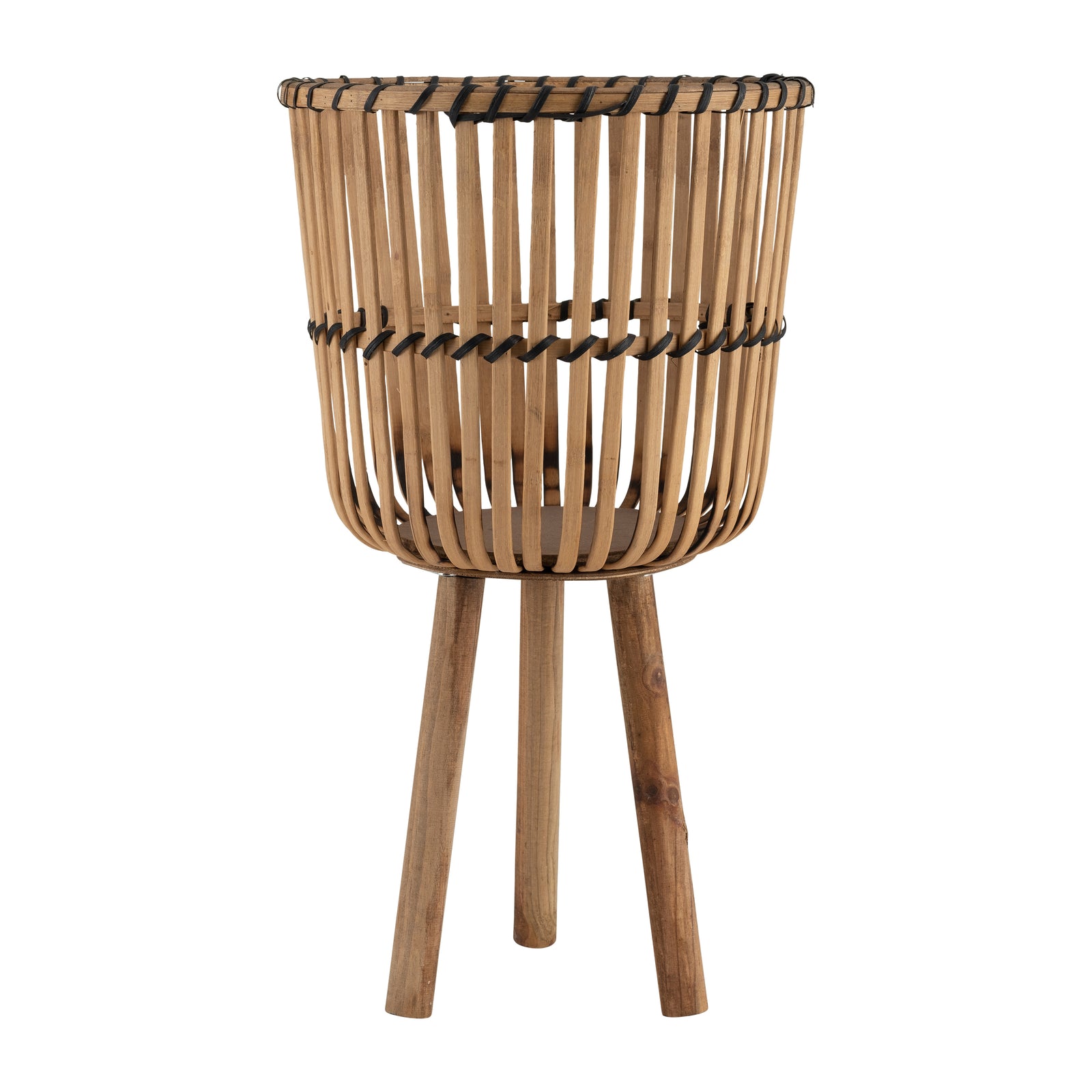 S/3 BAMBOO FOOTED PLANTERS 11/13/15