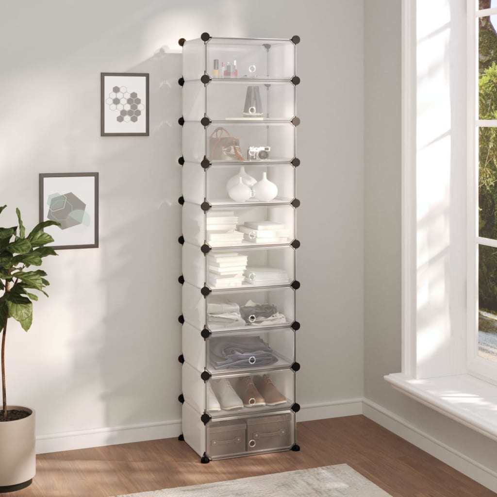 Shoe Rack Transparent 17.3