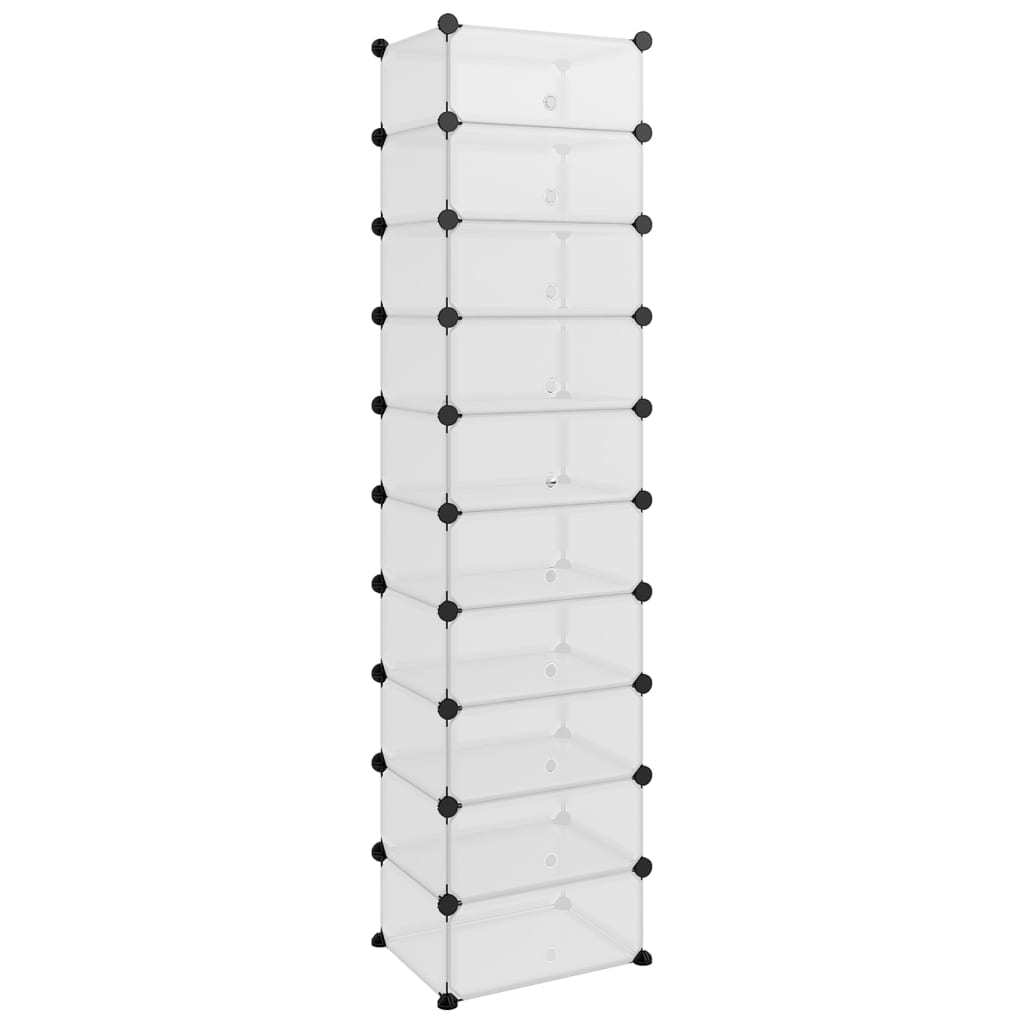 Shoe Rack Transparent 17.3