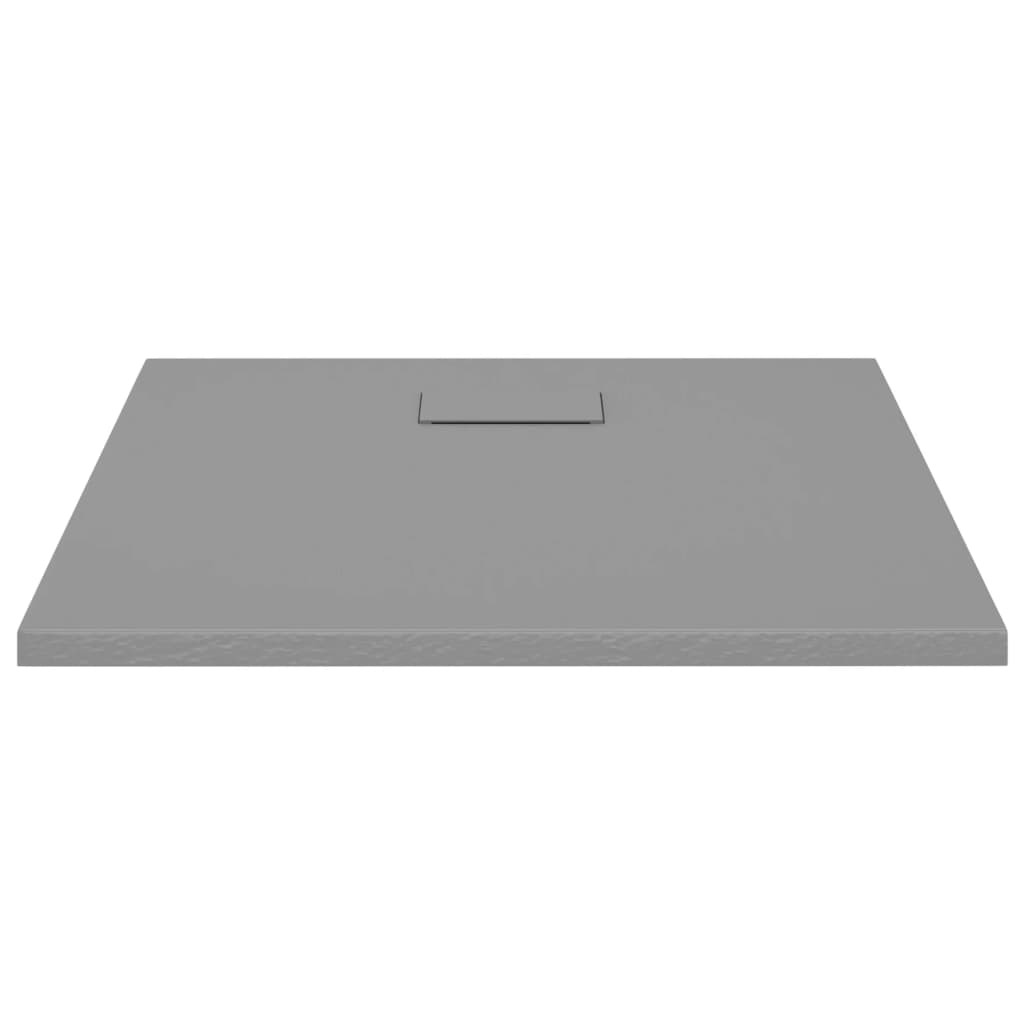 Shower Base Tray SMC Gray 35.4"x35.4"