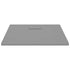 Shower Base Tray SMC Gray 35.4"x35.4"