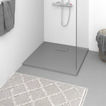 Shower Base Tray SMC Gray 35.4"x35.4"