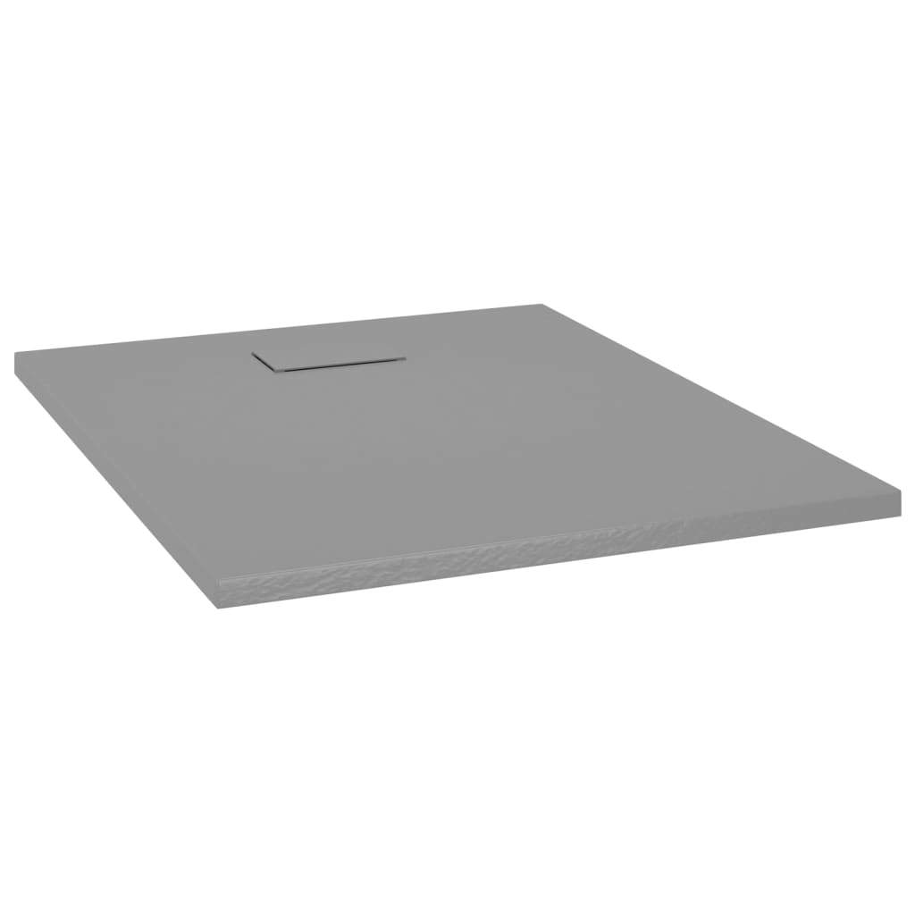 Shower Base Tray SMC Gray 39.4