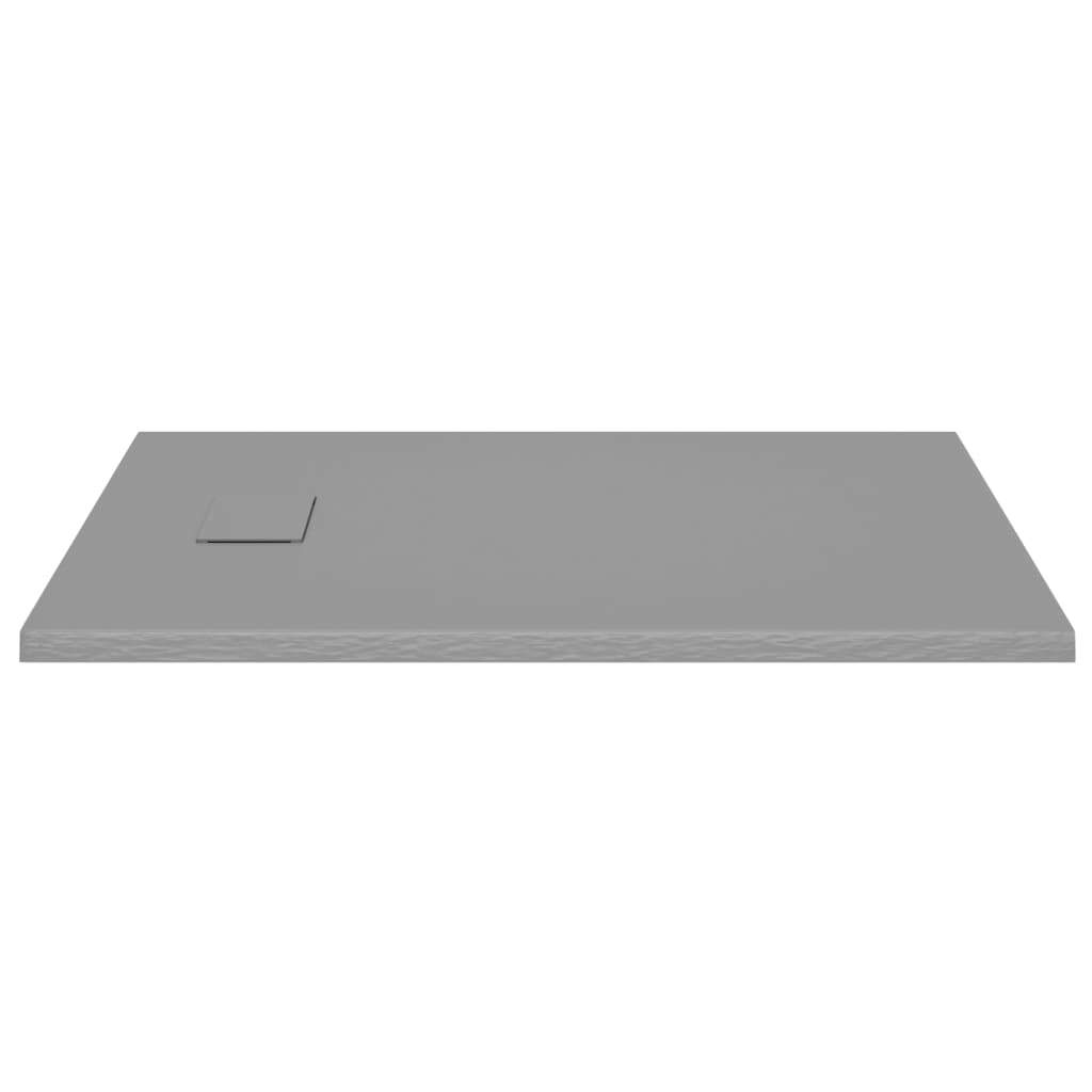 Shower Base Tray SMC Gray 39.4