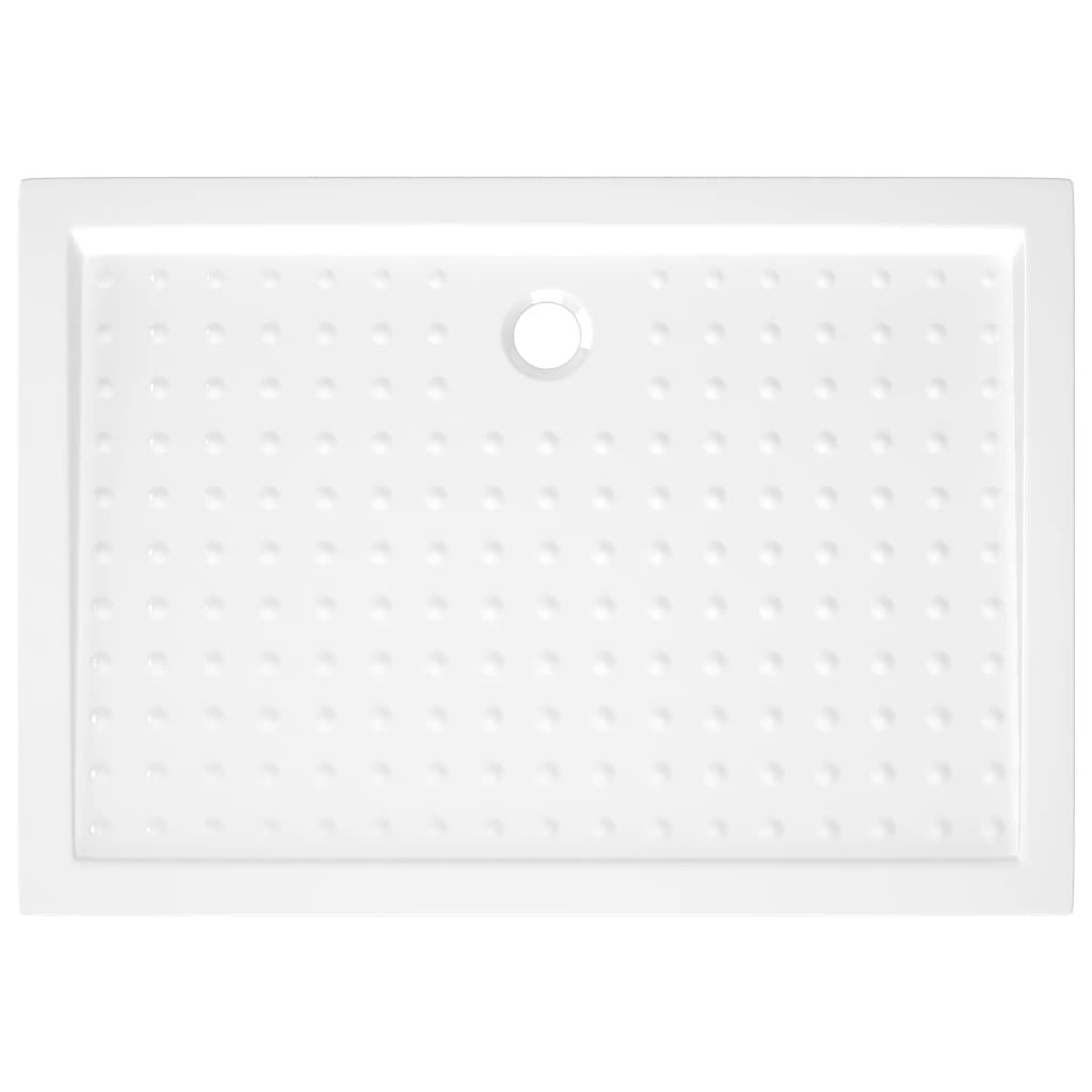 Shower Base Tray with Dots White 27.6"x39.4"x1.6" ABS