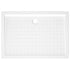 Shower Base Tray with Dots White 27.6"x39.4"x1.6" ABS