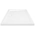 Shower Base Tray with Dots White 27.6"x39.4"x1.6" ABS