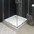 Shower Base Tray with Dots White 31.5"x31.5"x1.6" ABS