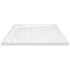 Shower Base Tray with Dots White 31.5"x31.5"x1.6" ABS