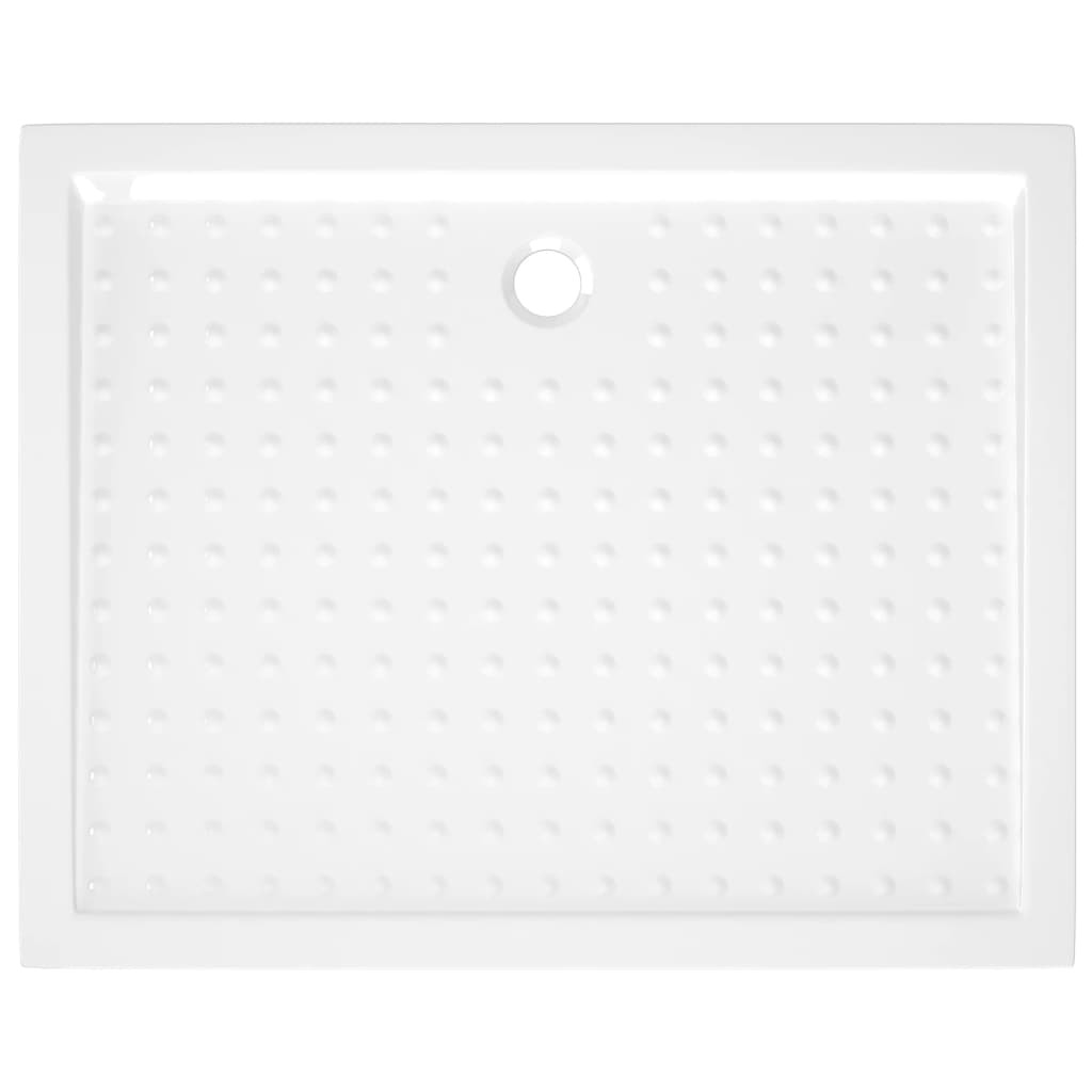 Shower Base Tray with Dots White 31.5"x39.4"x1.6" ABS