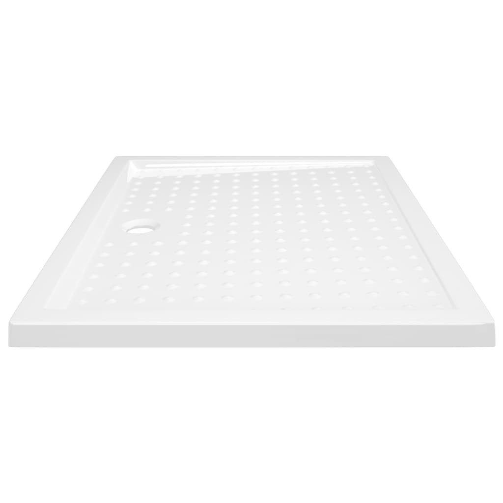 Shower Base Tray with Dots White 31.5"x39.4"x1.6" ABS