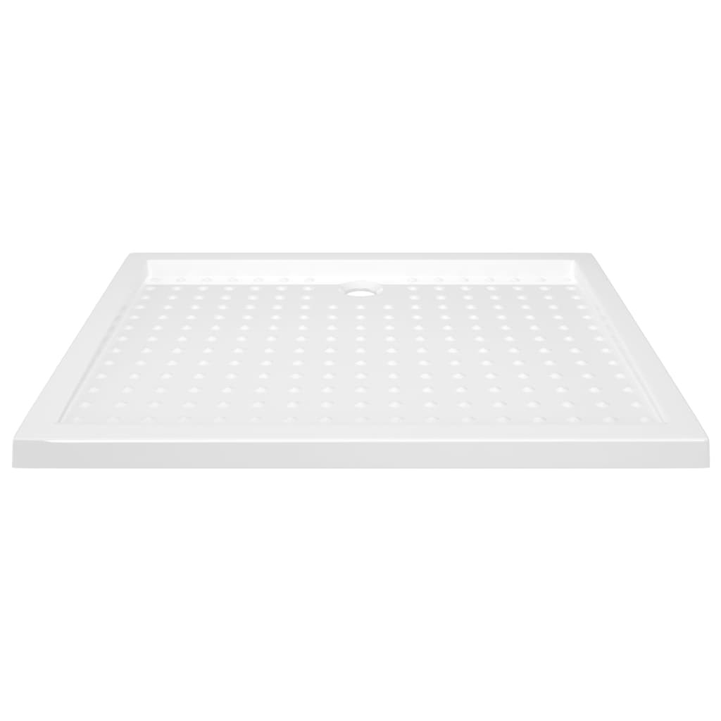 Shower Base Tray with Dots White 31.5"x39.4"x1.6" ABS