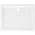Shower Base Tray with Dots White 35.4"x27.6"x1.6" ABS