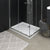 Shower Base Tray with Dots White 35.4"x27.6"x1.6" ABS