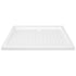 Shower Base Tray with Dots White 35.4"x27.6"x1.6" ABS
