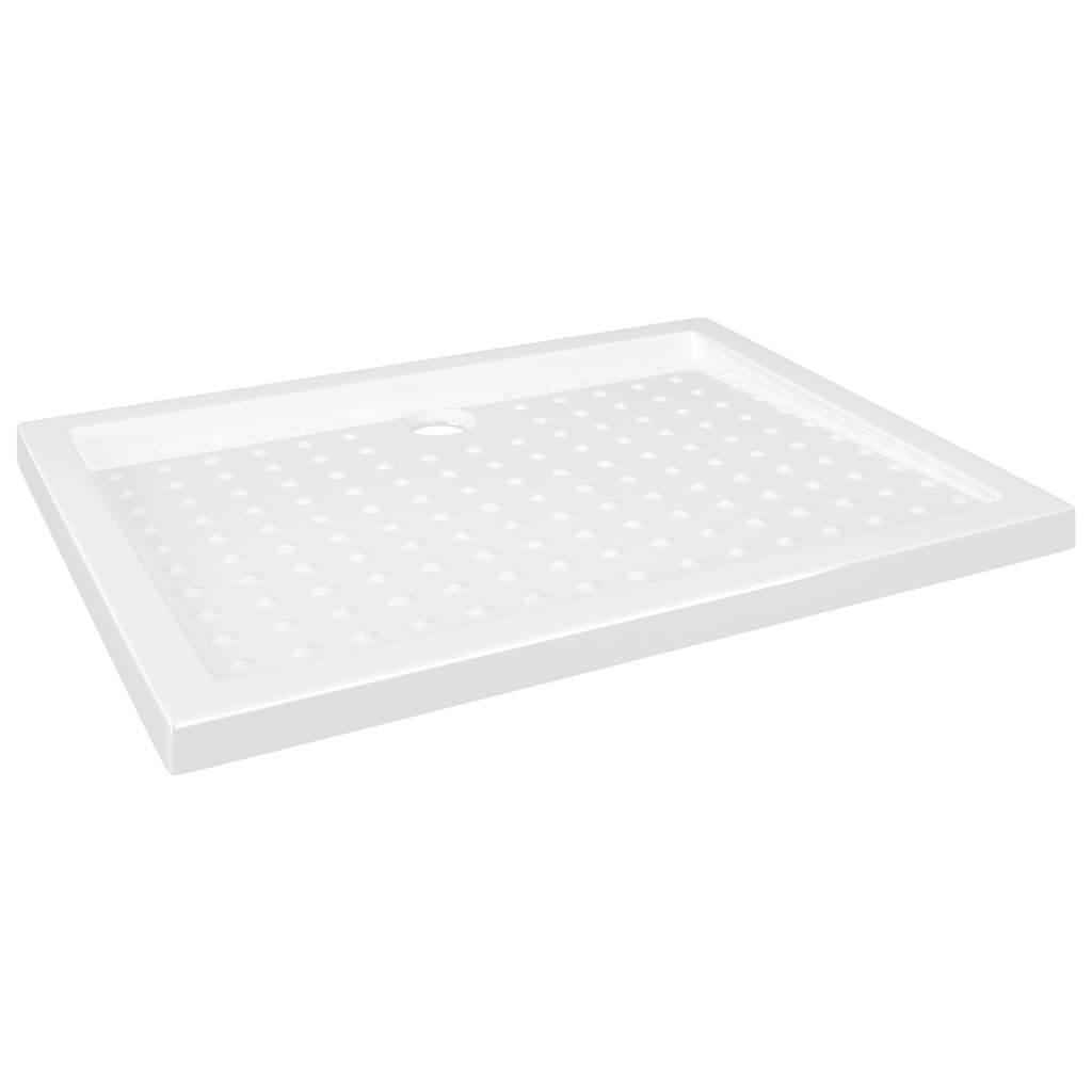 Shower Base Tray with Dots White 35.4"x27.6"x1.6" ABS
