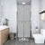 Shower Door Frosted ESG 35.8"x74.8"