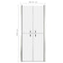 Shower Door Frosted ESG 35.8"x74.8"