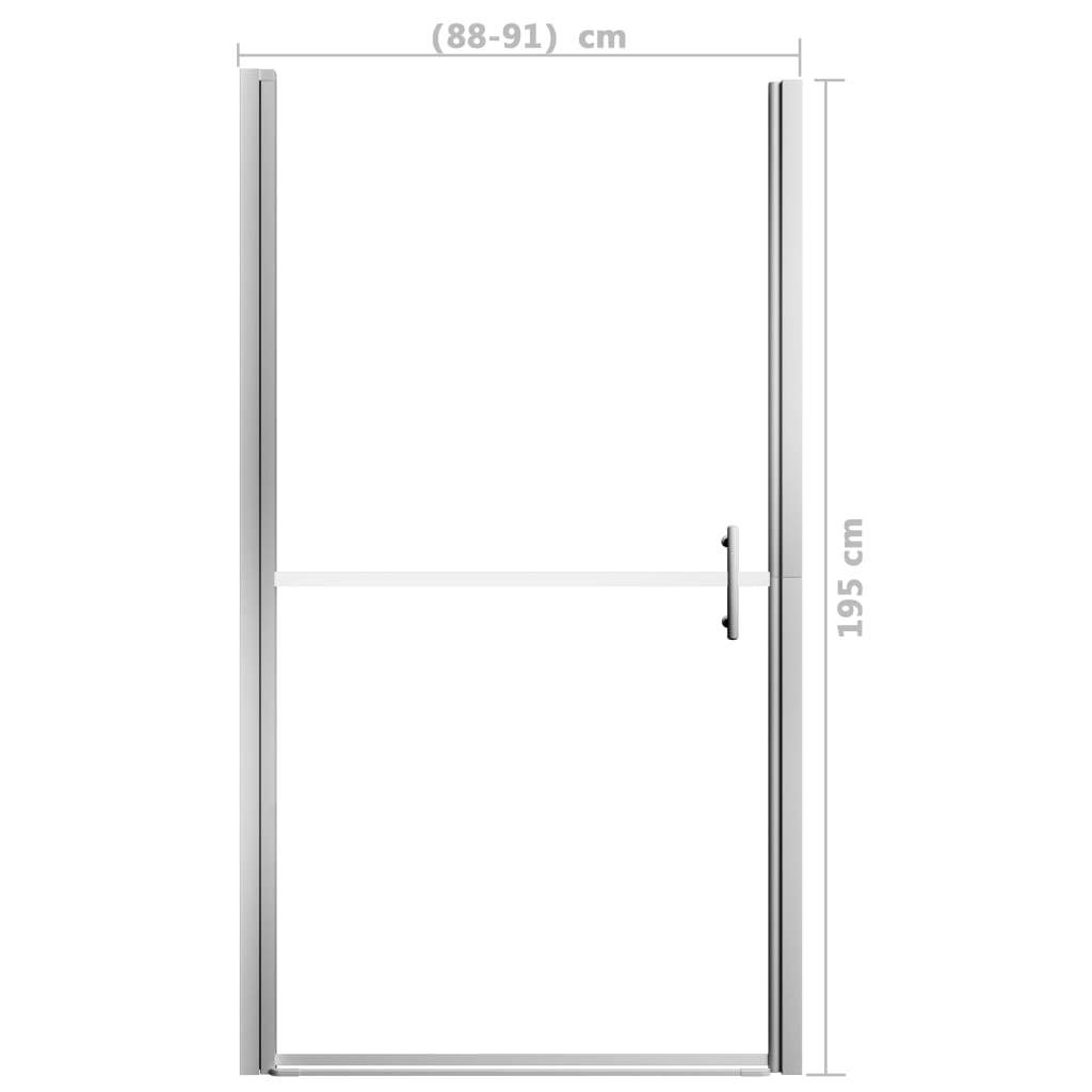 Shower Door Tempered Glass 35.8