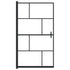 Shower Enclosure ESG 31.5"x55.1" Black
