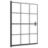 Shower Enclosure ESG 39.4"x55.1" Black