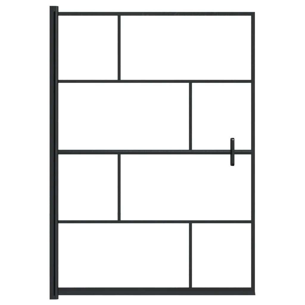 Shower Enclosure ESG 39.4"x55.1" Black